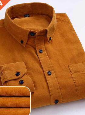 Men Casual Shirts Soft Leisure Sid Regular Fit Cotton Cord