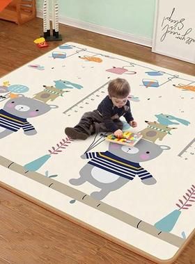 Foldable Playmat XPE Foam Crawling Carpet Baby Play Mat Blan