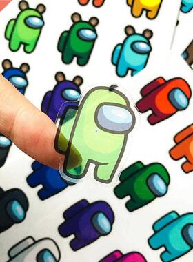 Discord Among Us Game Sticker Imposter Among of Us Classic