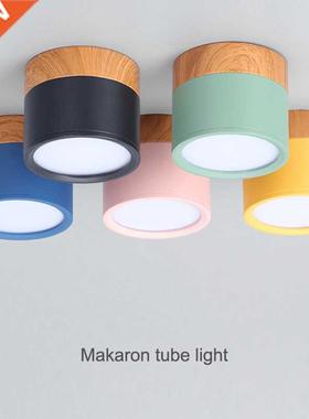 LED Downlight dimmable 5W 7W 9W12W15W Nordic wood modern Led