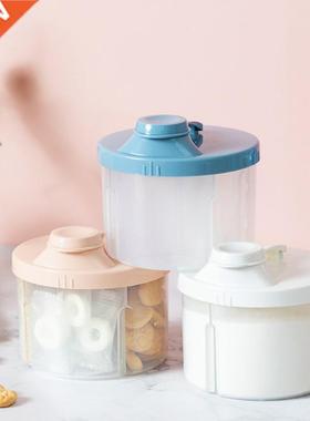 4 Grid Portable Baby Food Storage Box Essential Cereal Infan