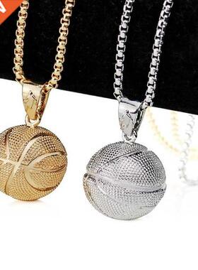 2020 Basketball Football Pendant Necklace Men's Necklace New