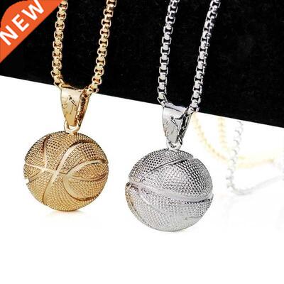 2020 Basketball Football Pendant Necklace Men's Necklace New