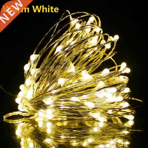 Fairy Lights Copper Wire LED String Lights Christmas decorat