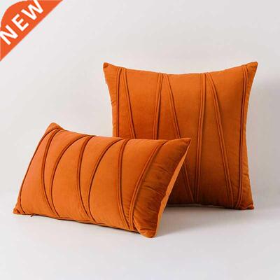 Soft Velvet Striped Cushion Covers Nordic Throw Pillows Cove