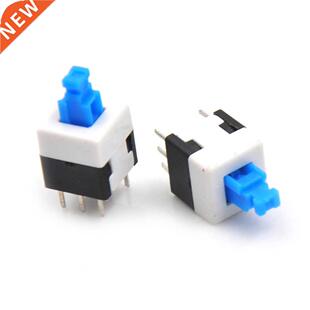 10PCS 8 * 8 latching switch Button switch double row self-lo