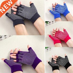 Half Finger Anti-skid Abrasion Resistant Yoga Sports Gloves