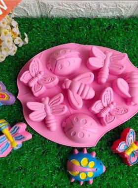 Baking Tools Insect/Bee/ Butterfly Shape Cake Mold Silicone