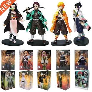 Anime Demon Slayer Figure Kamado Tanjirou Nezuko Action Figu