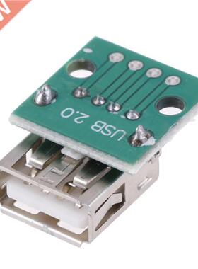 5pcs/Lot Type A Female USB To DIP 2.54mm PCB Connector USB P