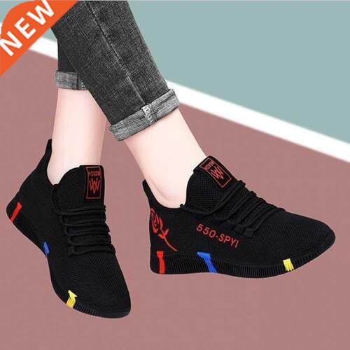 Hot Sale Running Shoes Women Sport Shoes Outdoor Lace-up Pla