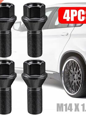 For BMW 4pcs M14 x 1.25 Wheel Lug Bolt Nut Steel 36136781151