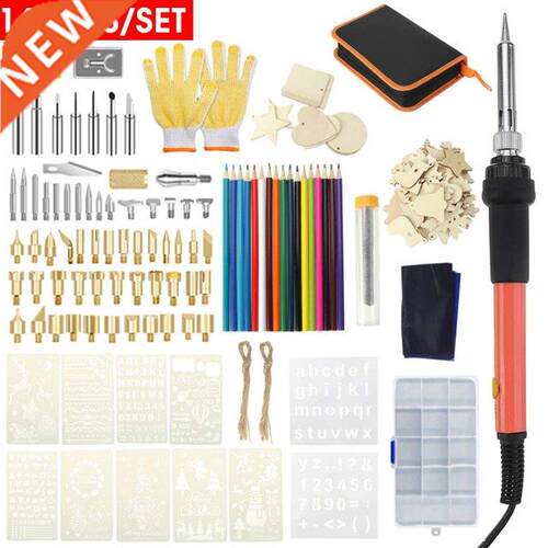 110V Digital Soldering Iron Kit Electric Soldering Iron Carv