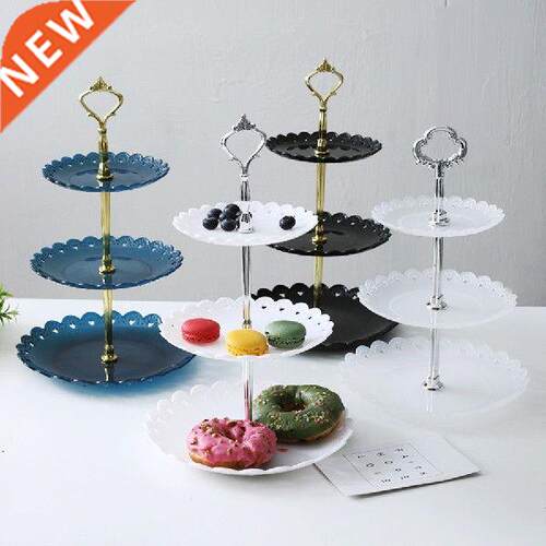 Three-layer Storage Basket Fruit Can Dish Kitchen