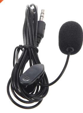 3.5mm Hands Free Clip on Mini Lapel Microphone