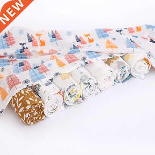 120X110cm Baby Blankets Newborn Swaddle Wrap Blankets Cotton
