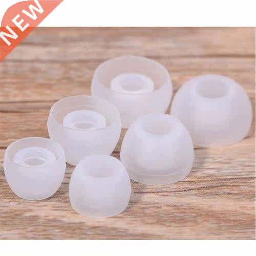 12 Pairs(S/M/L) Soft Cle Silicone Replacement Etips Eb