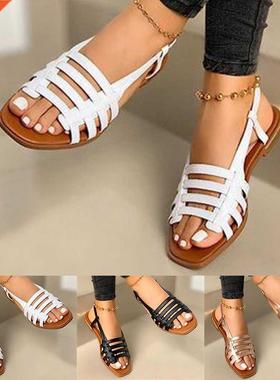 Women Sandals Woman Summer Hollow Out Roman Shoes Women's G