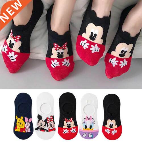 5 Pairs/Lot summer Casual Cute women Socks animal Cartoon Mo