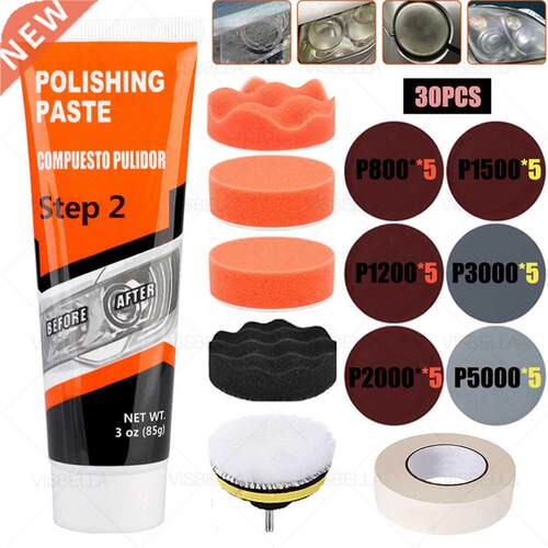 VISBELLA New Car Headlight Polish Repair Headlight Restorati