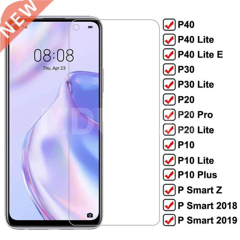 9H Anti-Burst Tempered Glass For  P0 P40 Lite E Prote - 实物图