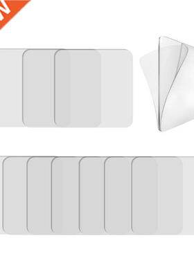 10pcs Squre Removable Wall Mounting Sticky Gel Pad No Trace