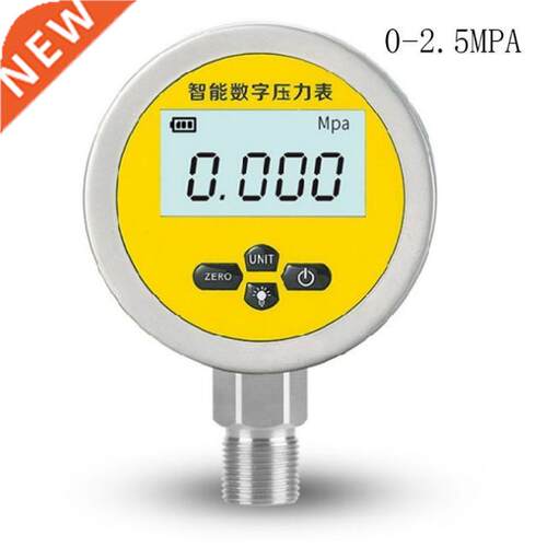 Digital Hydraulic Pressure Gauge 0-60MPa 5 Units 3.15 Dia