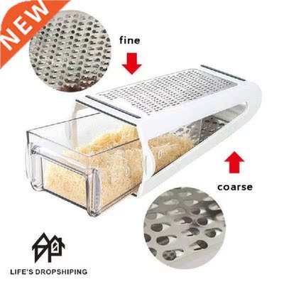 2 Sded Blades Cheese Vegetables Grater Carrot Cucumber
