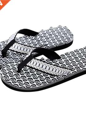 New Slippers Men Home Summer Comfortable Massage Flip Flops