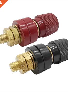 2Pcs Plastic Shell 555 Type M8 Male Plug Binding Post Termin