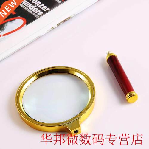 Hot 10XPortable 60mm Magnifying Glass Handheld High Definiti