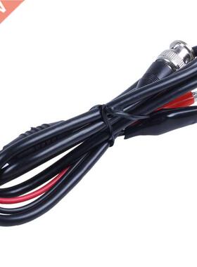 2Pcs 100Cm BNC Q9 Oscilloscope Measuring Leads Double Clip A