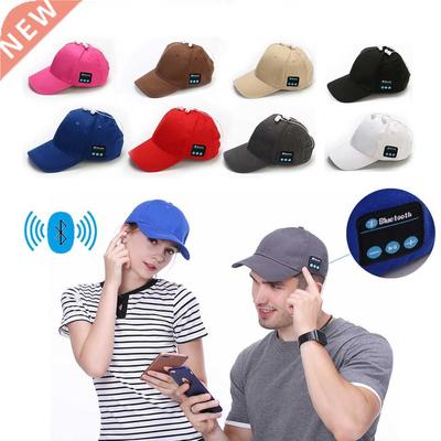 Wireless Bluetooth Headset Headphone Smart Cap Speaker Mic