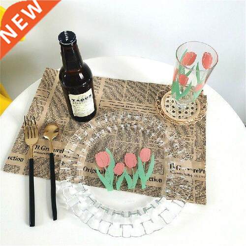 Super Popular Japan Korean Style Classic Tulip Plate Wine