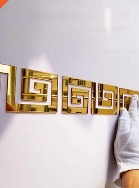 10Pc Acrylic with Adhesive Wall Decor Sticker Mirror for Liv