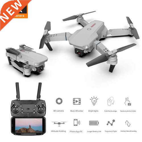Drone 4k E88 Pro Dual Camera Visual Positioning Rc Quadcopte
