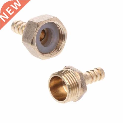 Brass Male/Female Thread 1/2 BSP to 8mm Barb Hose Coupler C