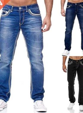 Mens jeans High quality fashion Daily Smat Casual men's stc