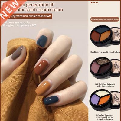 Buddy Gel Polish  Color Solid Glue Glitter Nail UV Gel