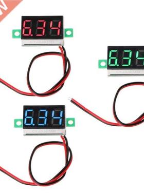 Digital Voltmeter 0.6 2-wires DC 2.50 to 2.0V LED Volt Me