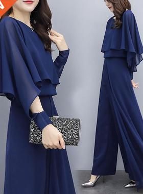 Women 2022 New Spring Summer Work Pant Suits OL 2 Piece Sets