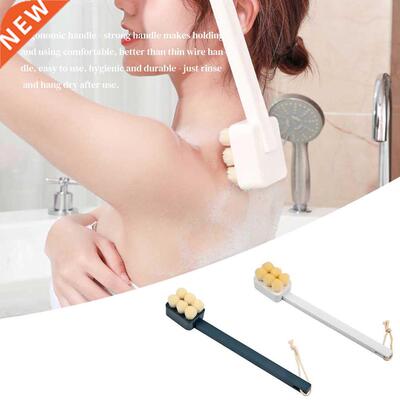 Shower Massage Brush Long Handle Softs Foot Bath Scrubber