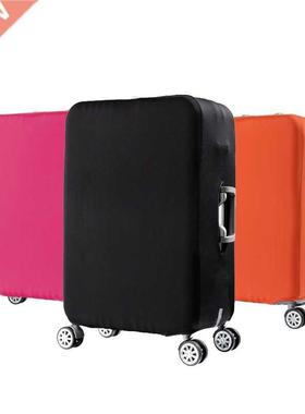Travel elastic luggage cover protector Stch fabric zipper su