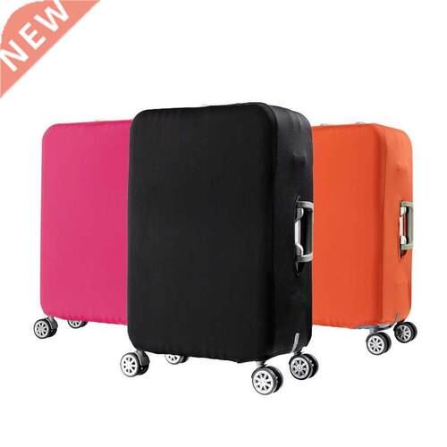 Travel elastic luggage cover protector Stch fabric zipper su