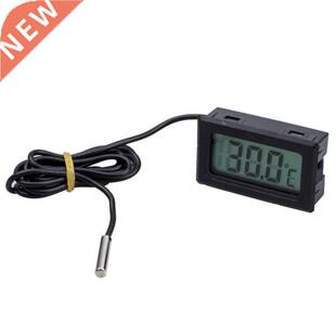 Display LCD Thermometer Fridge Freezers Refrigerator + Batt