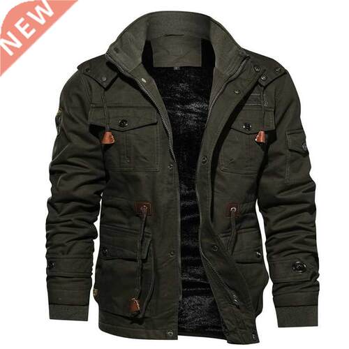 Men's Winter Fleece Inner Jacket Coats Thick Warm Casual