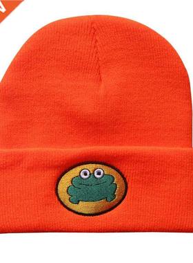 Parappa The Rapper Beanies Boys Girls Casual Froggie Embroid