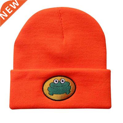 Parappa The Rapper Beanies Boys Girls Casual Froggie Embroid