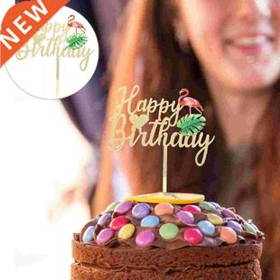 2pcs Cake Decor Birthday Cake Picks Birthday Cake Decor for