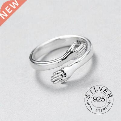 Good-looking Resizable  Sterling Silver Unisex Ring rendy